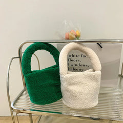 Lambhair Handbag And Purse Women Top-handle Bag Hot Winter Small Shopping Tote