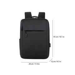 Laptop Backpack with USB Charging Port Water Resistant Outdoor Sports Daypack