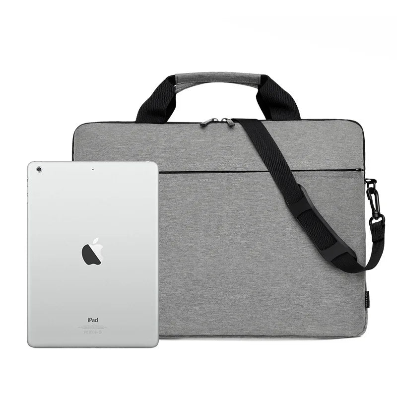 Canvas Laptop Bag 11-15 inch Briefcase for Men Women