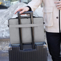 Canvas Laptop Bag 11-15 inch Briefcase for Men Women