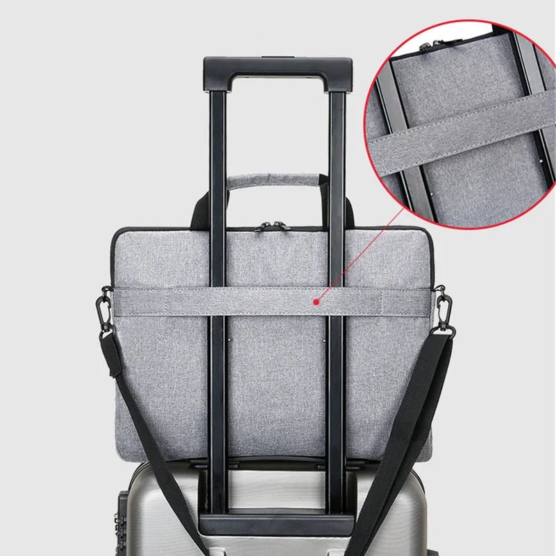 15 Inch Laptop Bag Lightweight Portable Briefcase for Men Women