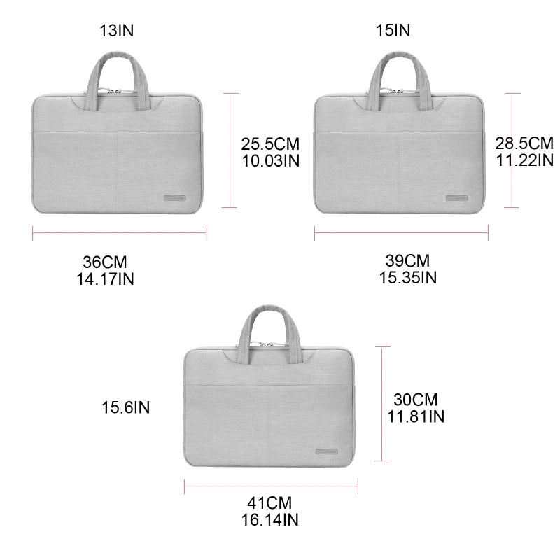 Laptop Bag 12-15.6inch with Shoulder Strap Lightweight Business Notebook Case