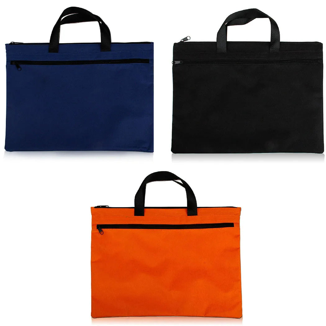 Canvas Office Briefcase Business Bag for Men Women
