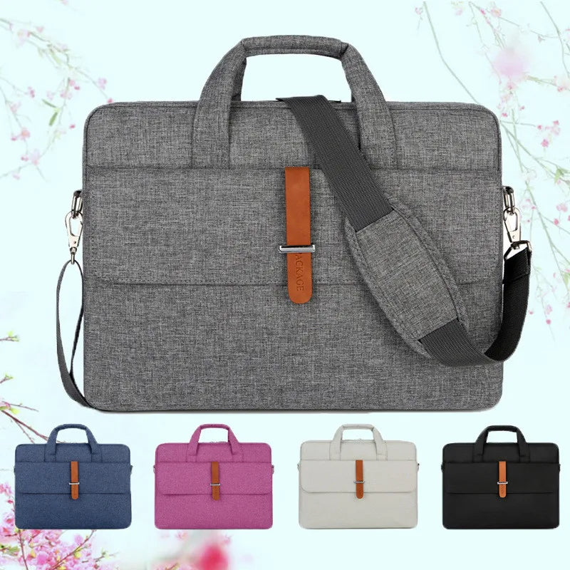 Large Capacity Laptop Handbag for Men Women Travel Briefcase Business Notebook
