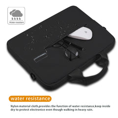 15.6 in Laptop Messenger Bag Multi-pocket Shoulder Handbag