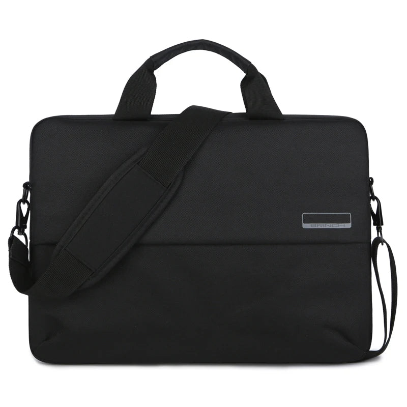 15.6 in Laptop Messenger Bag Multi-pocket Shoulder Handbag