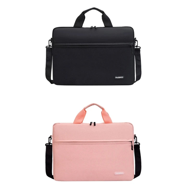 15.6 Inch Laptop Shoulder Bag Durable Lightweight Business Handbag