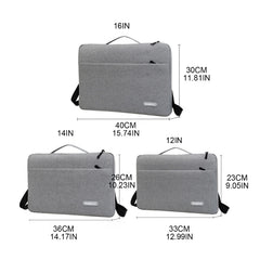 Waterproof Laptop Shoulder Bag 12-16inch Briefcase Messenger