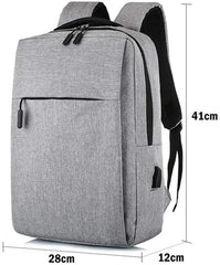 Anti Theft Laptop USB Backpack Rucksack Travel Daypack