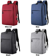 Anti Theft Laptop USB Backpack Rucksack Travel Daypack