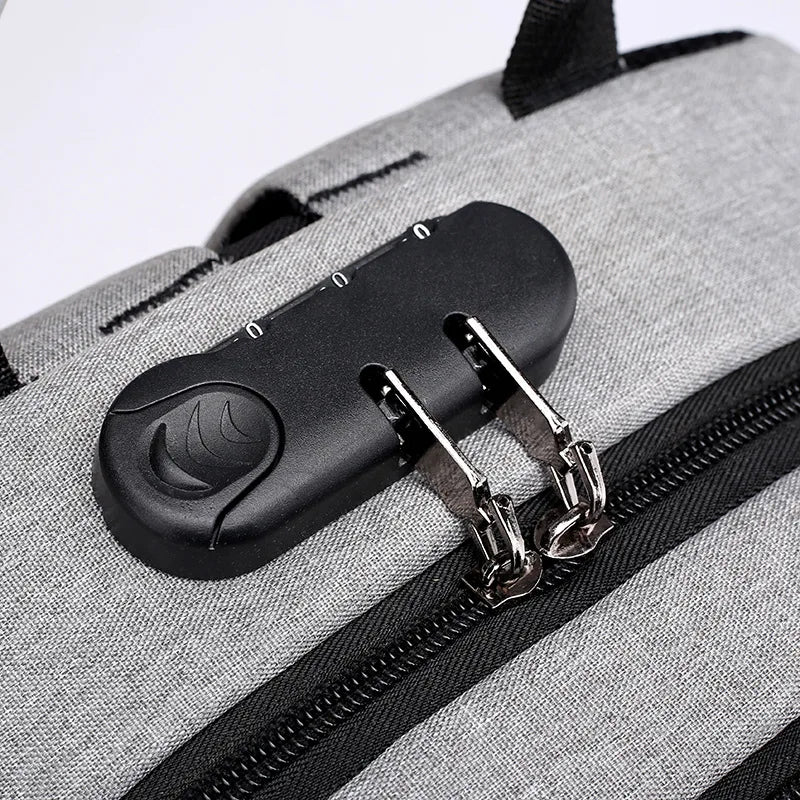 USB Charging Backpack Women Schoolbag Anti Theft Business Travel Bag
