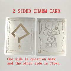 ICP Great Milenko Joker Trading Card Stainless Steel Charm Juggalo