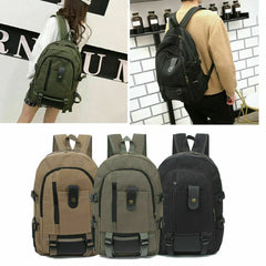 Large Backpack Mens Boys Rucksack Fishing Sports Travel Hiking SchoolBag