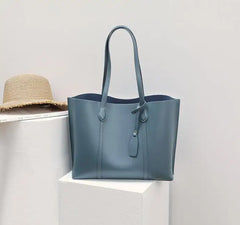 Large Leather Shoulder Bag All-match Cowhide Diagonal Bag Female Handbag