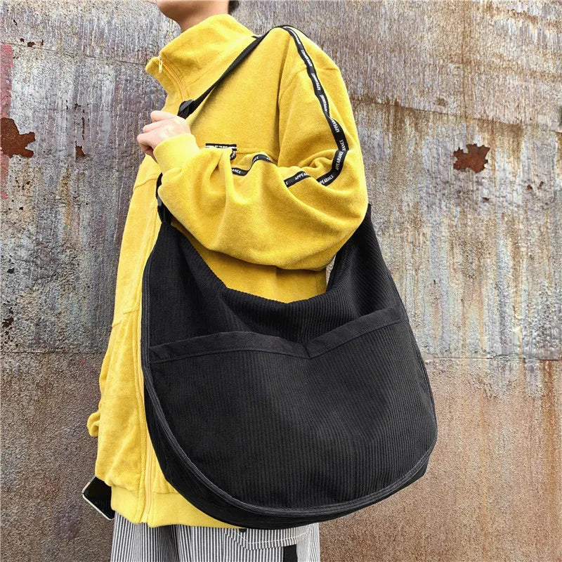 Vintage Crossbody Bag Large Capacity Shoulder Purse