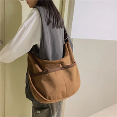 Vintage Crossbody Bag Large Capacity Shoulder Purse