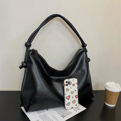 Soft Leather Ladies Handbags Big Tote Crossbody Bag