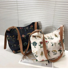 Large Canvas Tote Bag Women Big Capacity Shopping Handbag Casual Lady Nylon Shou