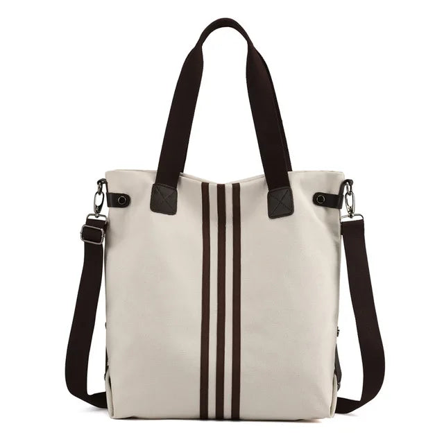 Large Canvas Tote Bag Women Casual Shoulder Bag Ladies Crossbody Bags