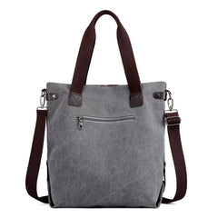 Large Canvas Tote Bag Women Casual Shoulder Bag Ladies Crossbody Bags