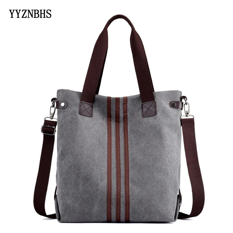 Large Canvas Tote Bag Women Casual Shoulder Bag Ladies Crossbody Bags