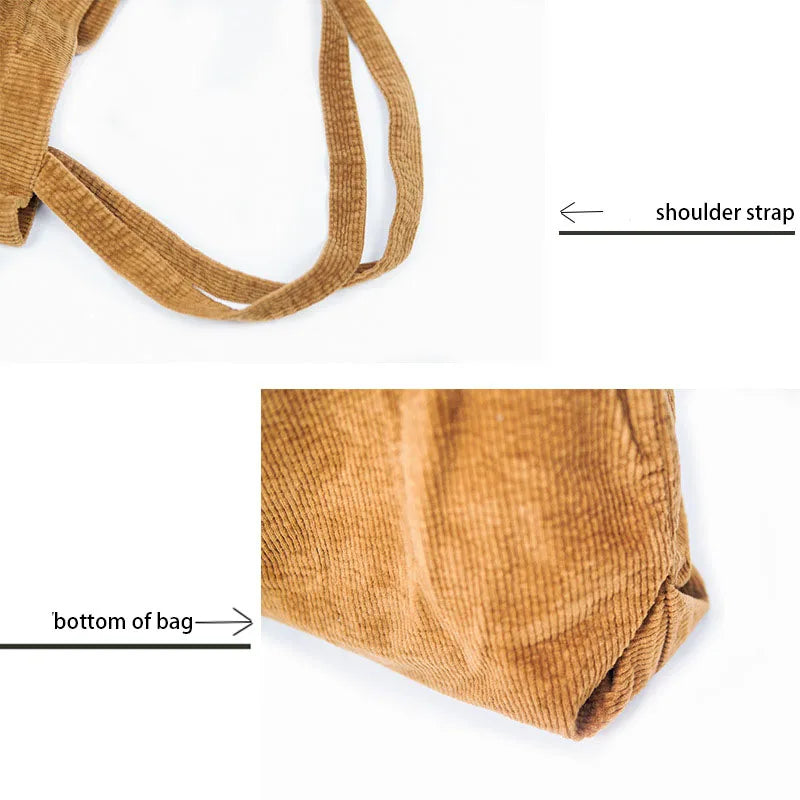 Large Canvas Women Shoulder Shopper Bag for Woman Female Handbags