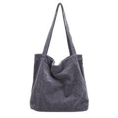 Large Canvas Women's Shoulder Shopper Bag Cotton Cloth Tote Bags for Women