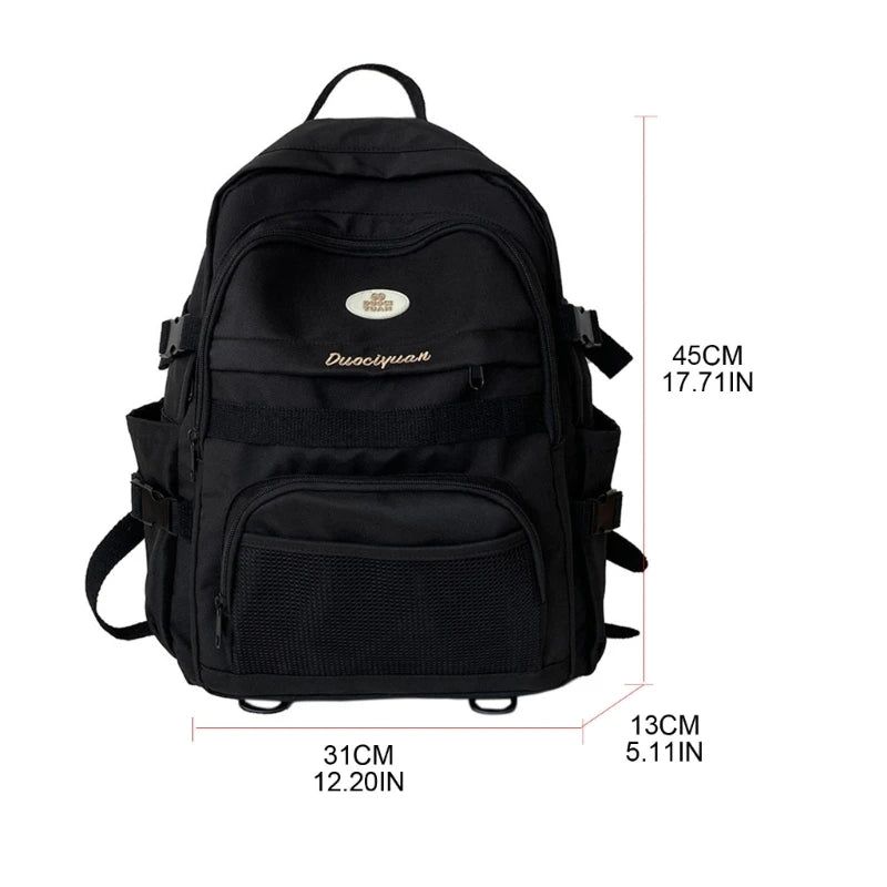 Large Capacity Casual Daypack College School Bag
