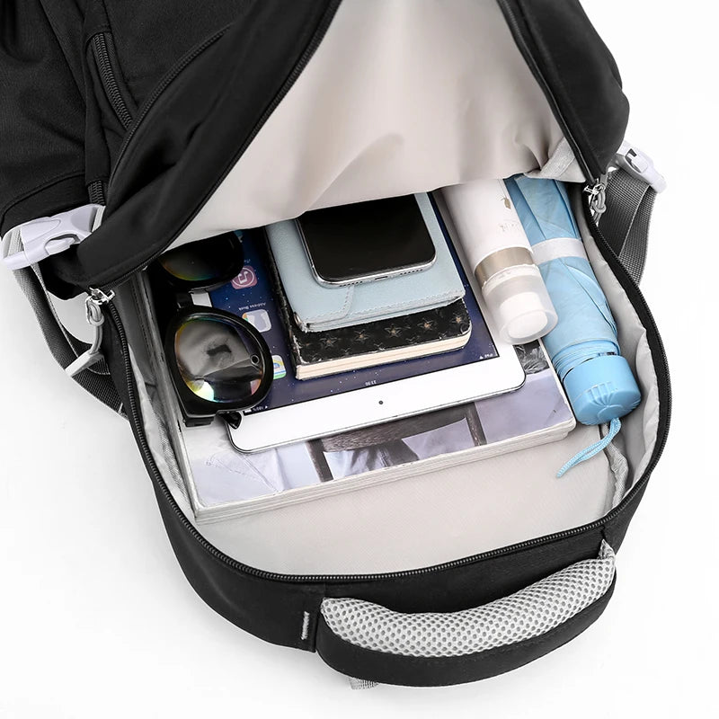 Large Capacity Laptop Backpack for Men 15" Oxford School Bags