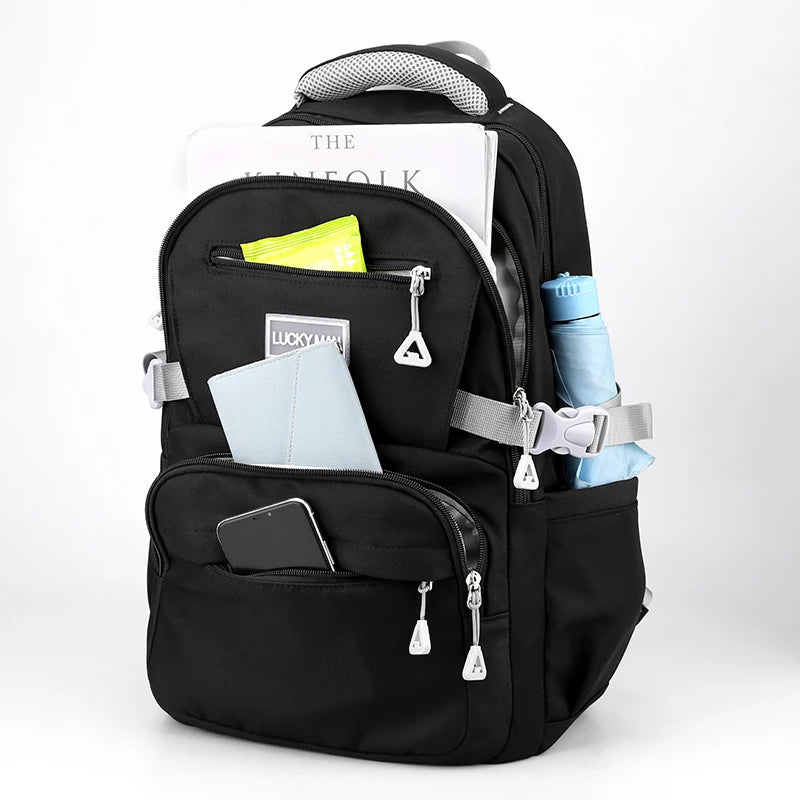 Large Capacity Laptop Backpack for Men 15" Oxford School Bags
