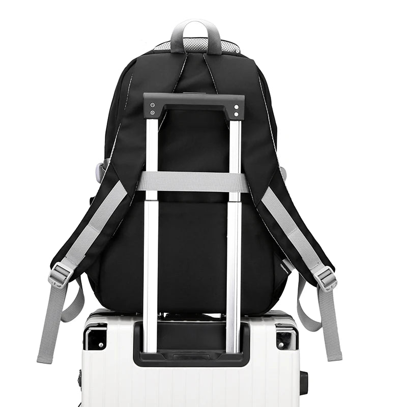 Large Capacity Laptop Backpack for Men 15" Oxford School Bags