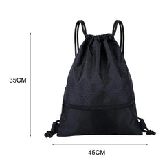 Large Capacity Waterproof Drawstring Backpack Outdoor Sport Storage Bag