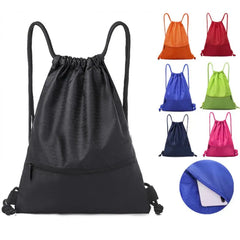 Large Capacity Waterproof Drawstring Backpack Outdoor Sport Storage Bag
