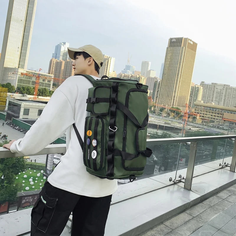 Large Capacity Backpack Travel Bag for Women Men Weekend Handbag