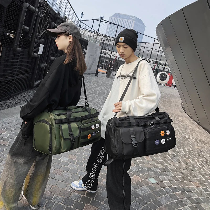 Large Capacity Backpack Travel Bag for Women Men Weekend Handbag