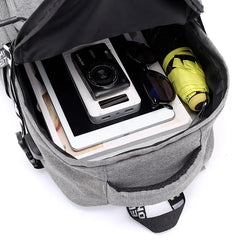 Large Capacity Backpack Men Women 15 Inch Laptop Oxford High School College Stud