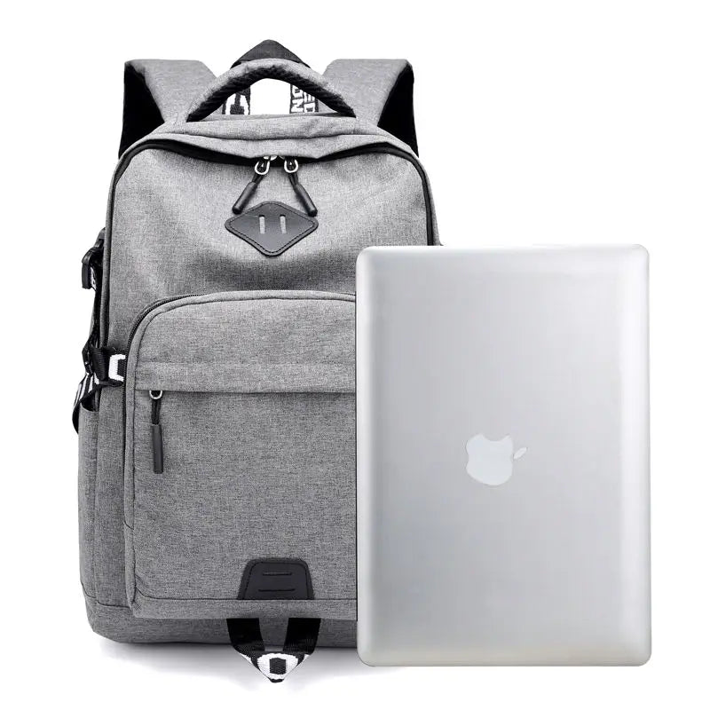 Large Capacity Backpack Men Women 15 Inch Laptop Oxford High School College Stud