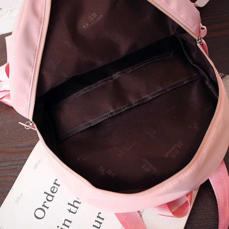 Large Capacity Backpack Women Preppy School Bags for Teenagers Female