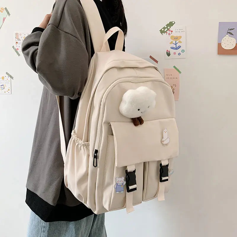 Large Capacity Backpack Students Harajuku Ulzzang Daypacks