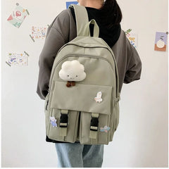 Large Capacity Backpack Students Harajuku Ulzzang Daypacks