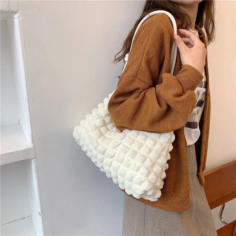 Women's Large Capacity Shoulder Bag for Autumn/Winter