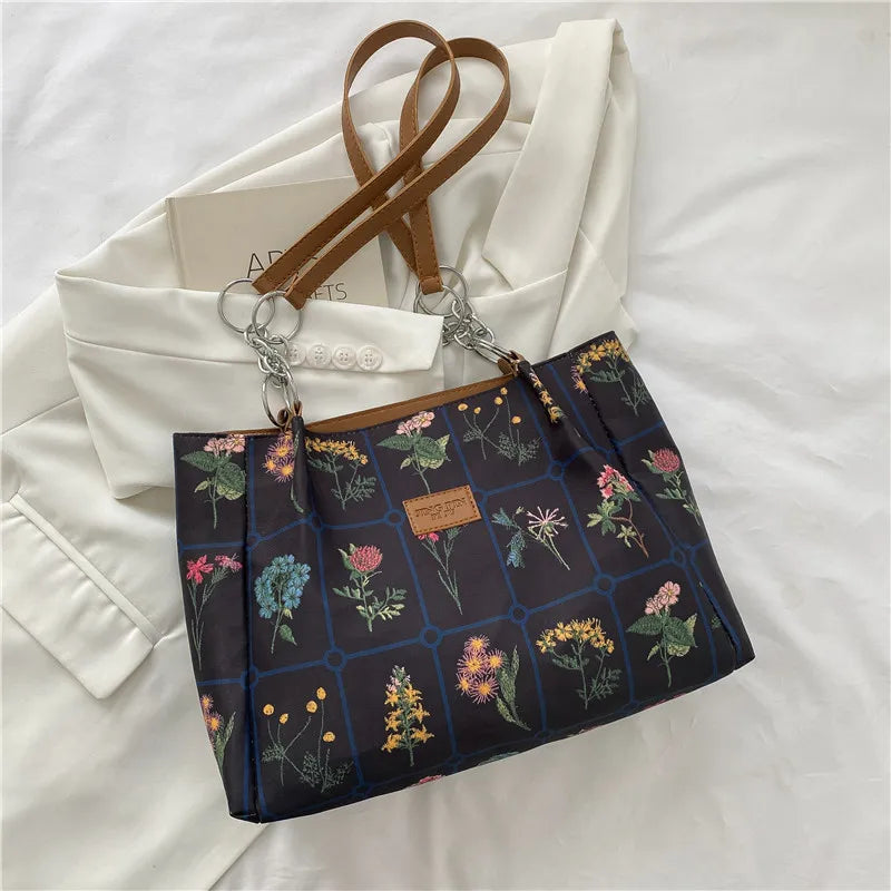 Large Capacity Canvas Casual Shoulder Bag