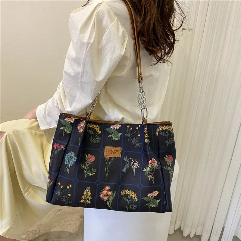 Large Capacity Canvas Casual Shoulder Bag