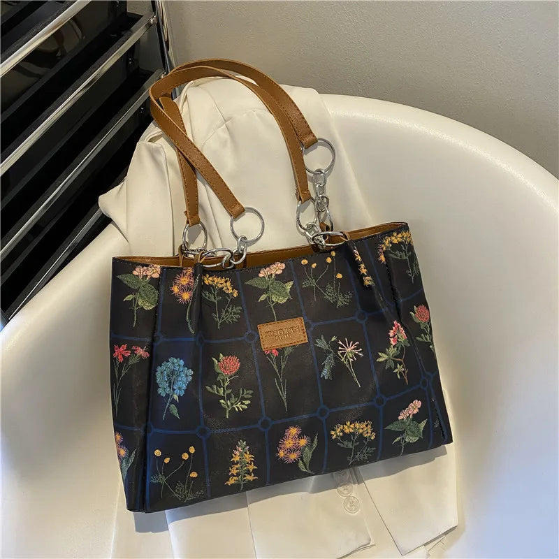 Large Capacity Canvas Casual Shoulder Bag