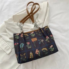 Large Capacity Canvas Casual Shoulder Bag