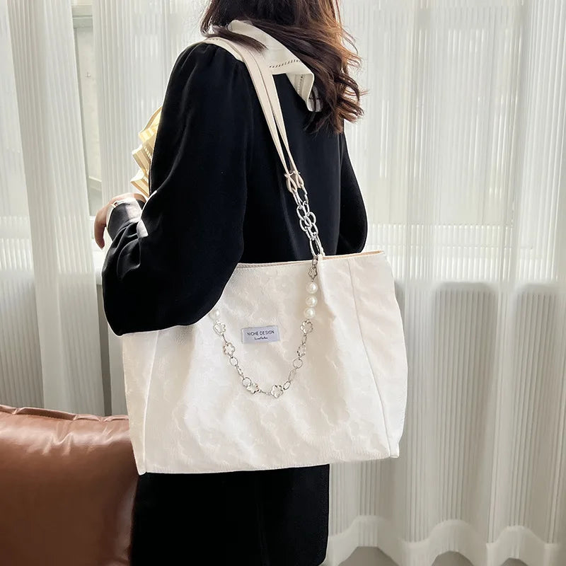 Large Capacity Crossbody Bag for Women, Students, Commute - Shoulder Tote