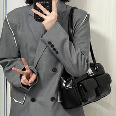 Large Capacity Retro Shoulder Bag for Women