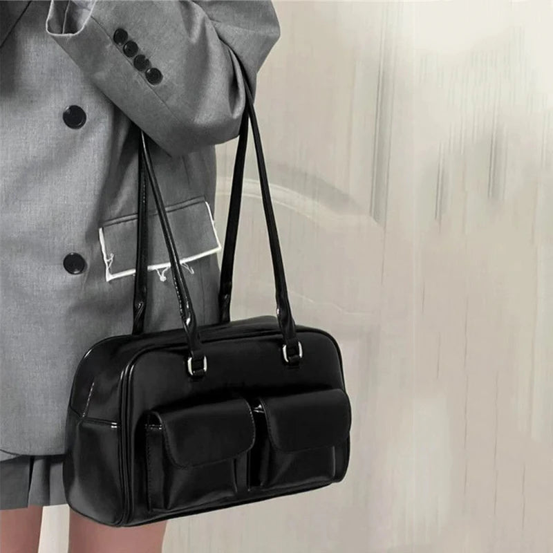 Large Capacity Retro Shoulder Bag for Women