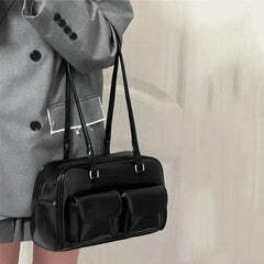 Large Capacity Retro Shoulder Bag for Women