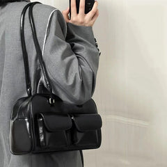 Large Capacity Retro Shoulder Bag for Women